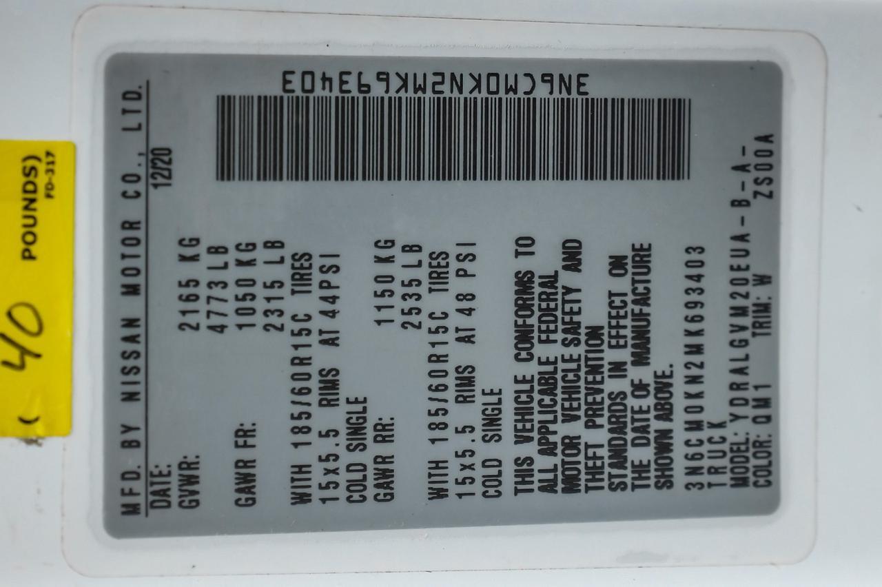 2021 Nissan NV200 Compact Cargo SV Farmers Branch TX