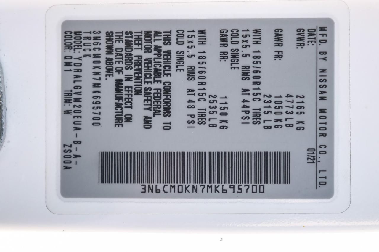 2021 Nissan NV200 Compact Cargo SV Farmers Branch TX