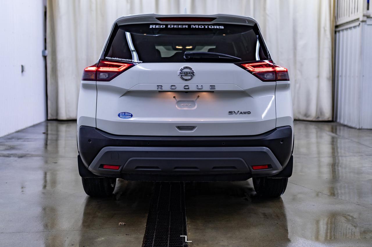 2021 Nissan Rogue AWD SV Premium Leather Roof BCam Red Deer AB