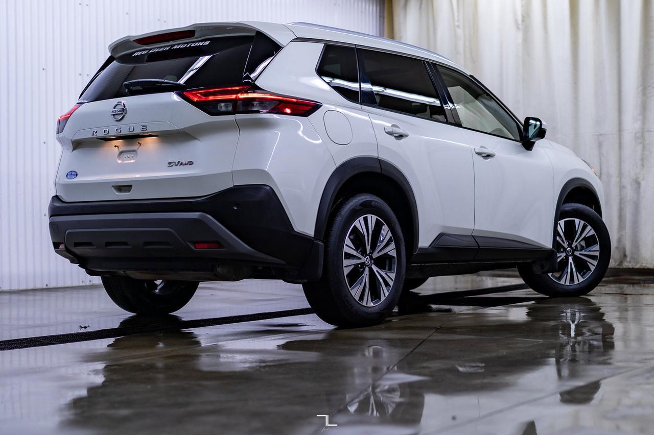 2021 Nissan Rogue AWD SV Premium Leather Roof BCam Red Deer AB