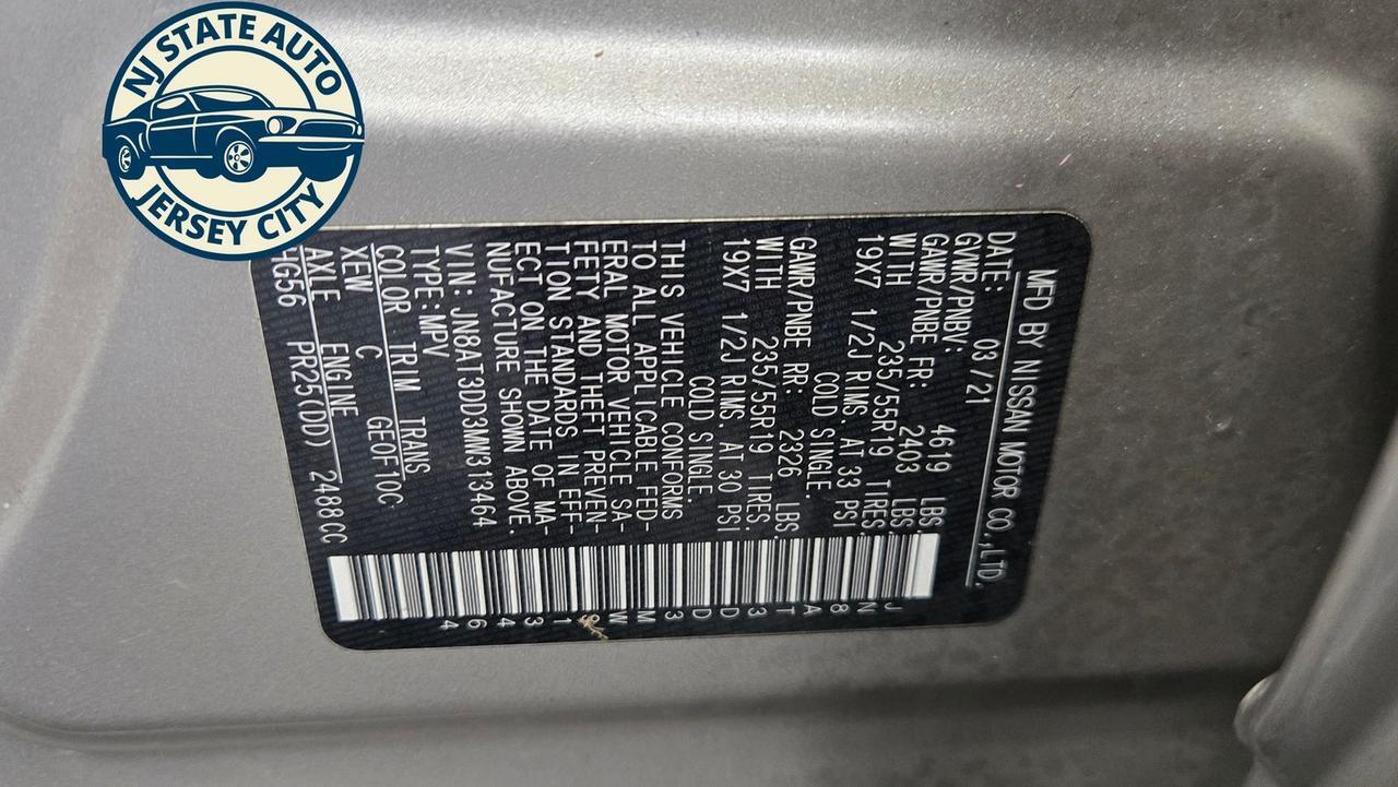 2021 Nissan Rogue Platinum Jersey City NJ