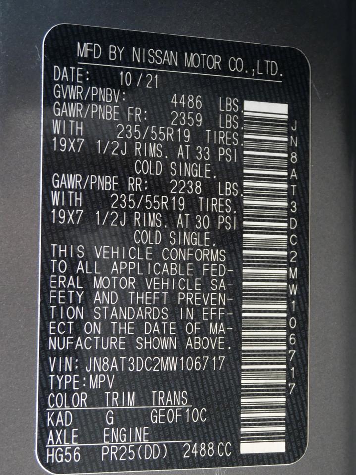 2021 Nissan Rogue Platinum San Juan TX