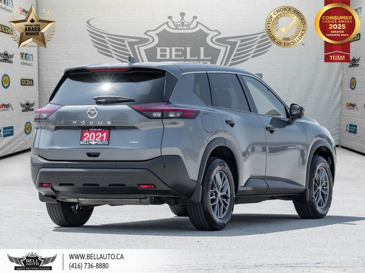 2021 Nissan Rogue S | AWD | BACKUPCAM | HEATEDSEATS | BLUETOOTH | NO ACCIDENT Toronto ON