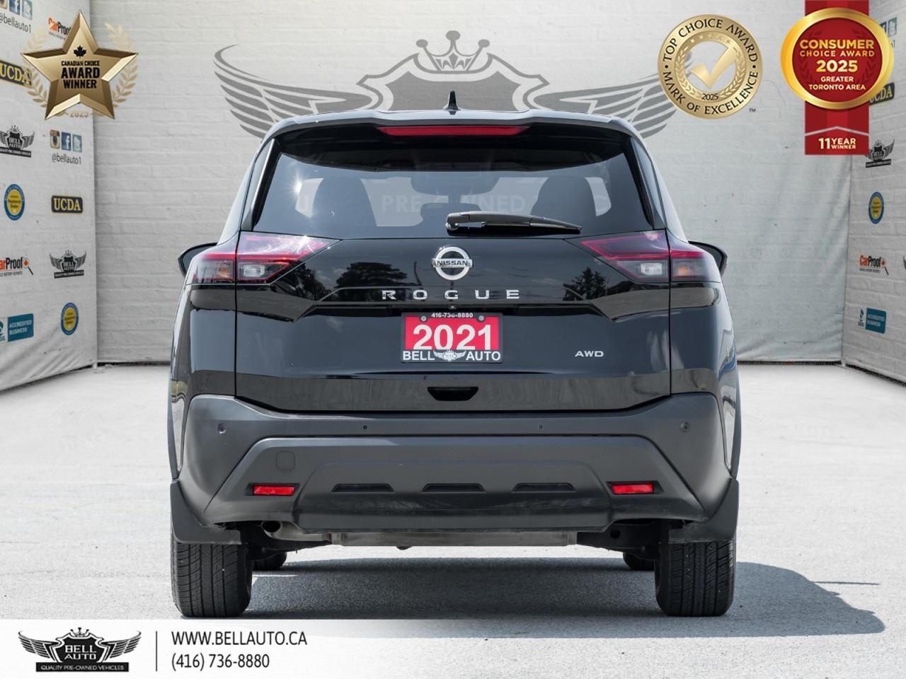 2021 Nissan Rogue S | HEATED SEATS | AWD | B.CAM | BLTH | NOACCIDENT Toronto ON
