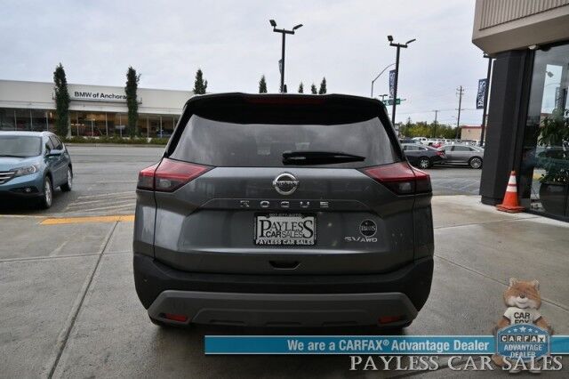 2021 Nissan Rogue SV / AWD / Auto Start / Power Driver's Seat / ProPilot Assist / Adaptive Cruise Control / Lane Departure & Blind Spot Alert / Apple CarPlay & Android Auto / USB Input / 360 View Camera / 32 MPG / Block Heater Anchorage AK