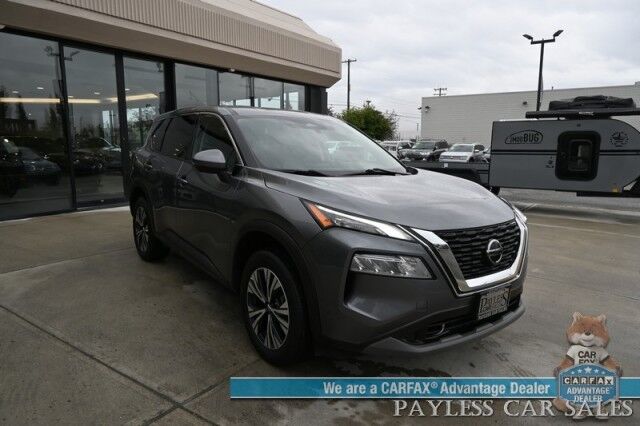 2021 Nissan Rogue SV / AWD / Auto Start / Power Driver's Seat / ProPilot Assist / Adaptive Cruise Control / Lane Departure & Blind Spot Alert / Apple CarPlay & Android Auto / USB Input / 360 View Camera / 32 MPG / Block Heater Anchorage AK