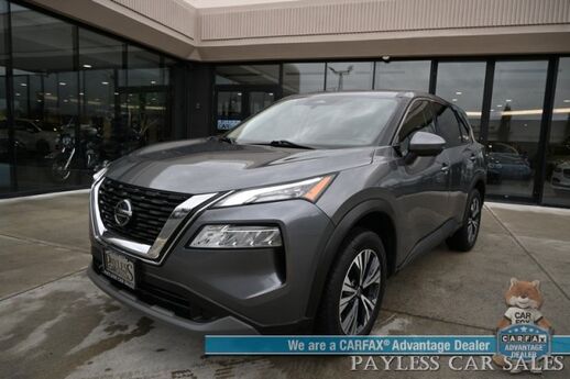 2021 Nissan Rogue SV / AWD / Auto Start / Power Driver's Seat / ProPilot Assist / Adaptive Cruise Control / Lane Departure & Blind Spot Alert / Apple CarPlay & Android Auto / USB Input / 360 View Camera / 32 MPG / Block Heater Anchorage AK