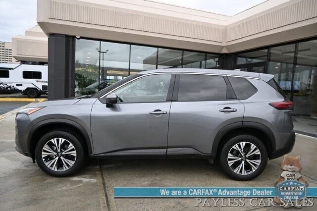 2021 Nissan Rogue SV / AWD / Auto Start / Power Driver's Seat / ProPilot Assist / Adaptive Cruise Control / Lane Departure & Blind Spot Alert / Apple CarPlay & Android Auto / USB Input / 360 View Camera / 32 MPG / Block Heater Anchorage AK