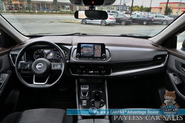 2021 Nissan Rogue SV / AWD / Auto Start / Power Driver's Seat / ProPilot Assist / Adaptive Cruise Control / Lane Departure & Blind Spot Alert / Apple CarPlay & Android Auto / USB Input / 360 View Camera / 32 MPG / Block Heater Anchorage AK