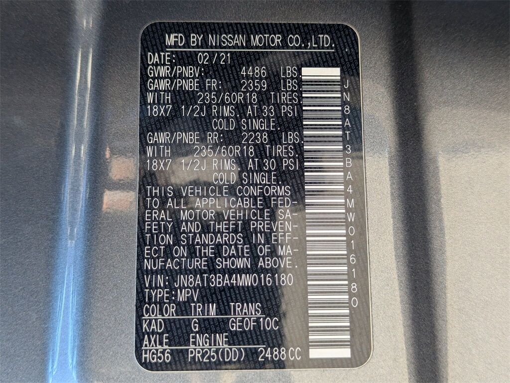 2021 Nissan Rogue SV Kennesaw GA