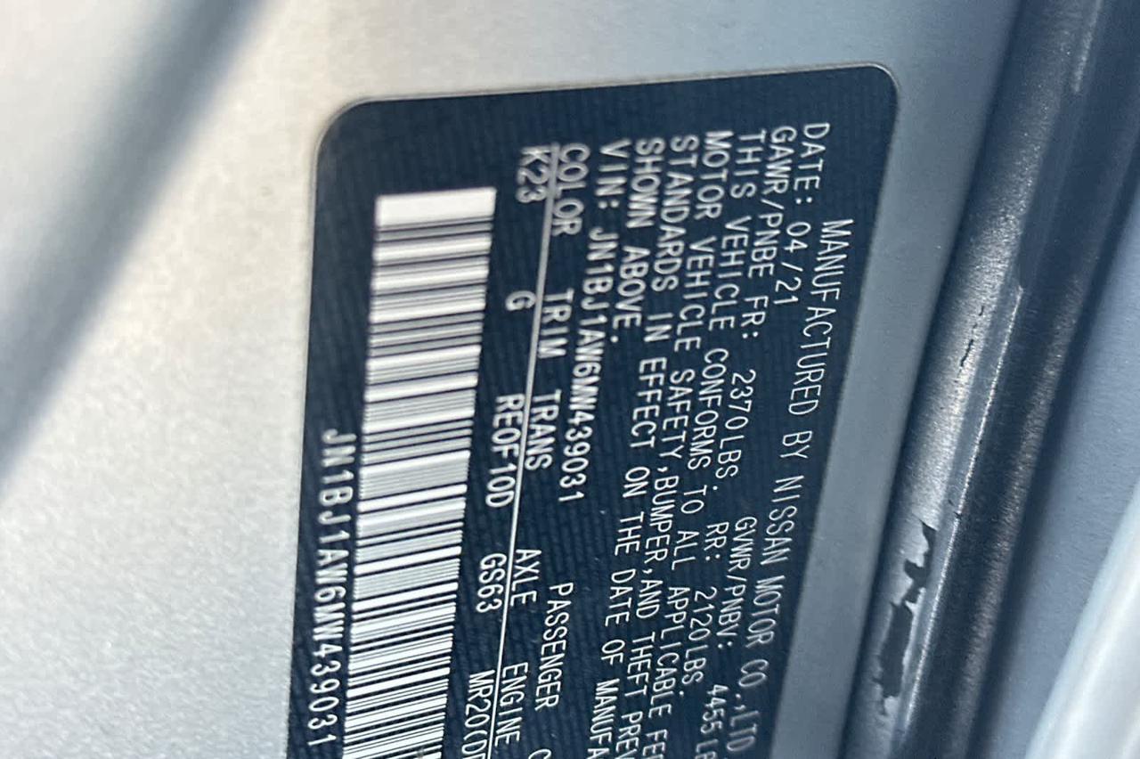 2021 Nissan Rogue Sport S Roseville CA