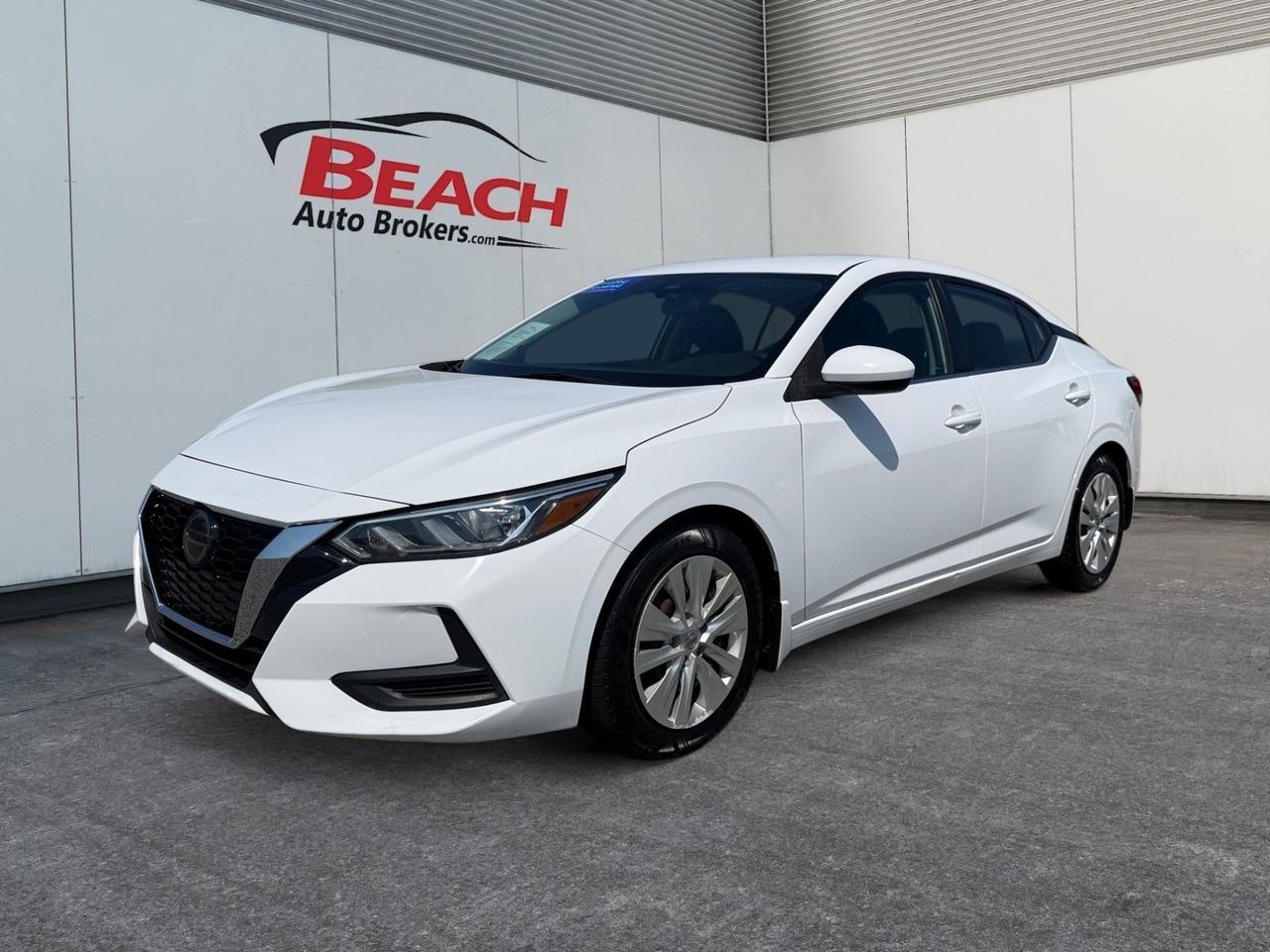 2021 Nissan Sentra S, APPLE CARPLAY/ANDROID AUTO, BACKUP CAMERA, POWER MIRRORS, BLUETOOTH, BLIND SPOT WARNING, TRACTIONAL CONTROL, CRUISE CONTROL, REAR DOOR ALERT, CLEAN CARFAX, ONLY 1 OWNER, THIS IS A SUPER RELIABLE AND AFFORDABLE CAR!