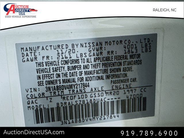 2021 Nissan Sentra SR Raleigh NC