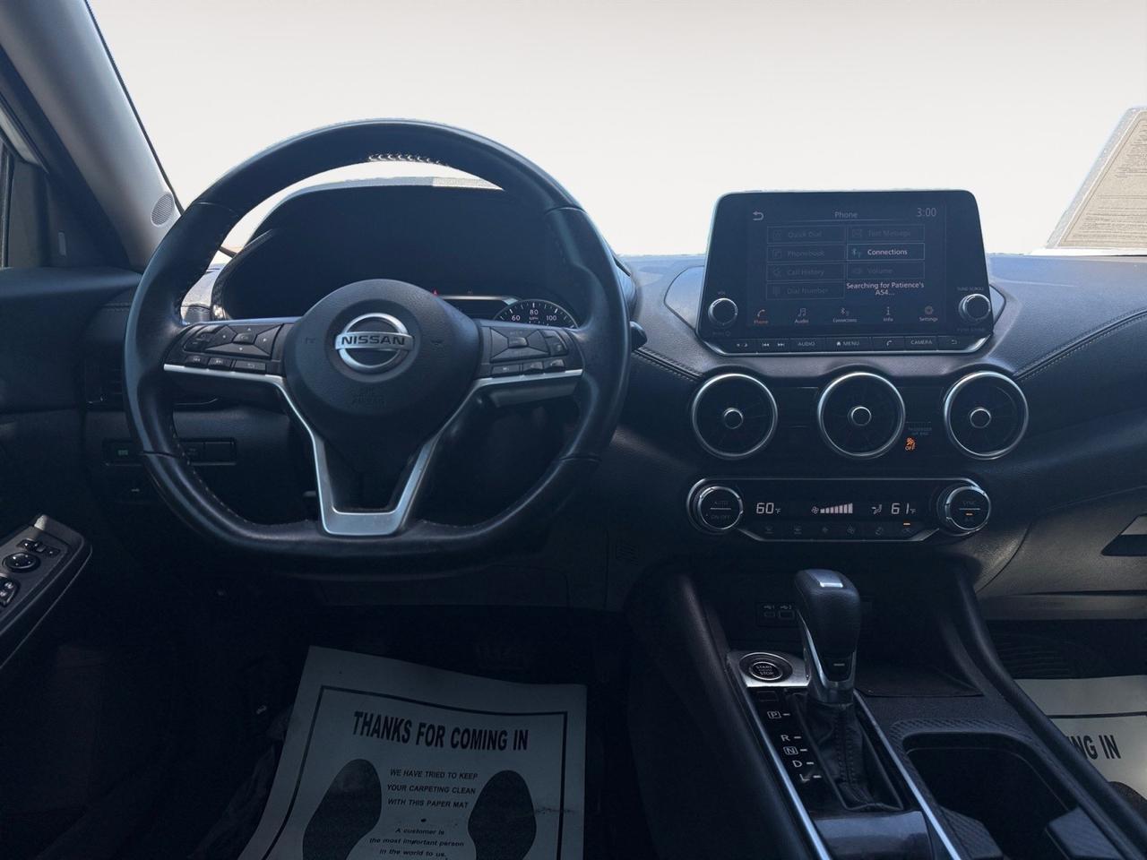 2021 Nissan Sentra SV, APPLE CARPLAY/ANDROID AUTO, BACKUP CAMERA, POWER MIRRORS, BLUETOOTH, REMOTE START, ALL WEATHER FLOOR MATS, AUTOMATIC HEADLIGHTS, FOG LAMPS, COME AND TEST DRIVE THIS NISSAN SENTRA TODAY!