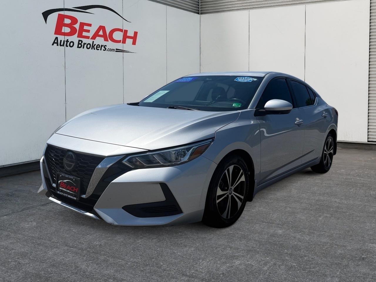2021 Nissan Sentra SV, APPLE CARPLAY/ANDROID AUTO, BACKUP CAMERA, POWER MIRRORS, BLUETOOTH, REMOTE START, ALL WEATHER FLOOR MATS, AUTOMATIC HEADLIGHTS, FOG LAMPS, COME AND TEST DRIVE THIS NISSAN SENTRA TODAY!