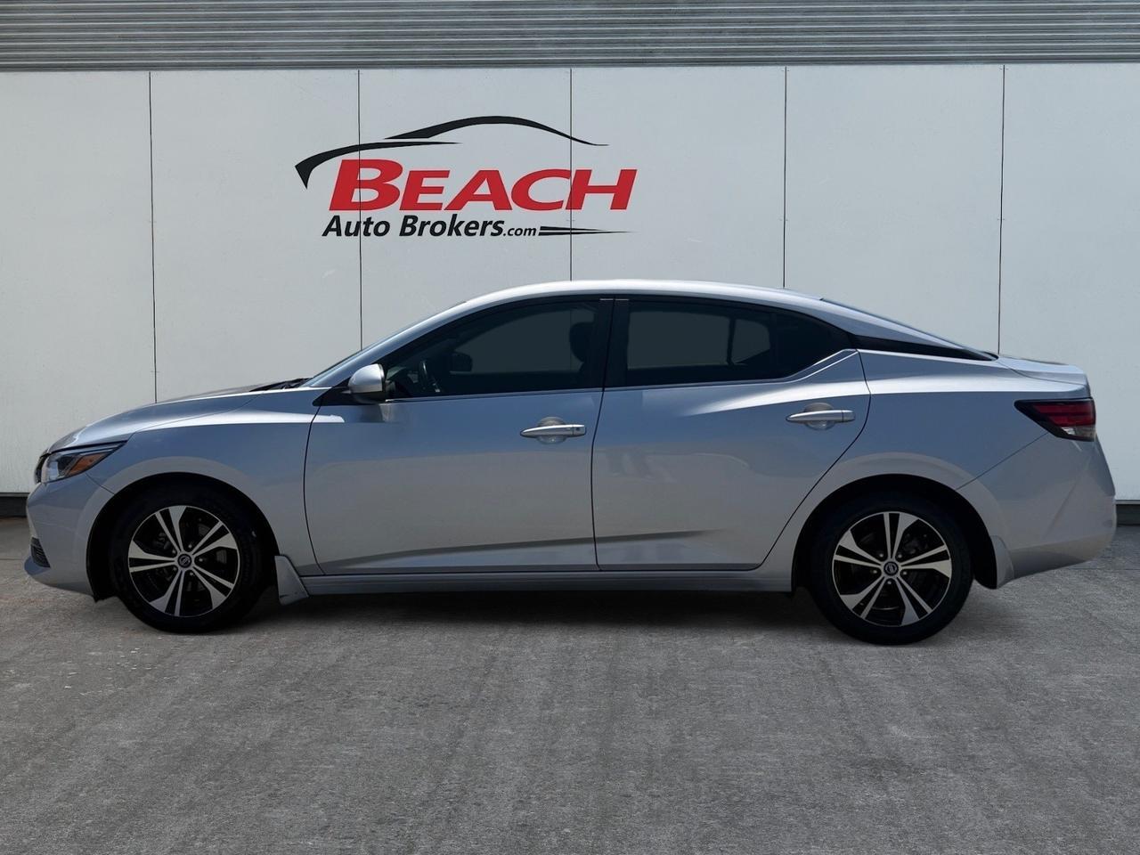2021 Nissan Sentra SV, APPLE CARPLAY/ANDROID AUTO, BACKUP CAMERA, POWER MIRRORS, BLUETOOTH, REMOTE START, ALL WEATHER FLOOR MATS, AUTOMATIC HEADLIGHTS, FOG LAMPS, COME AND TEST DRIVE THIS NISSAN SENTRA TODAY! Norfolk VA