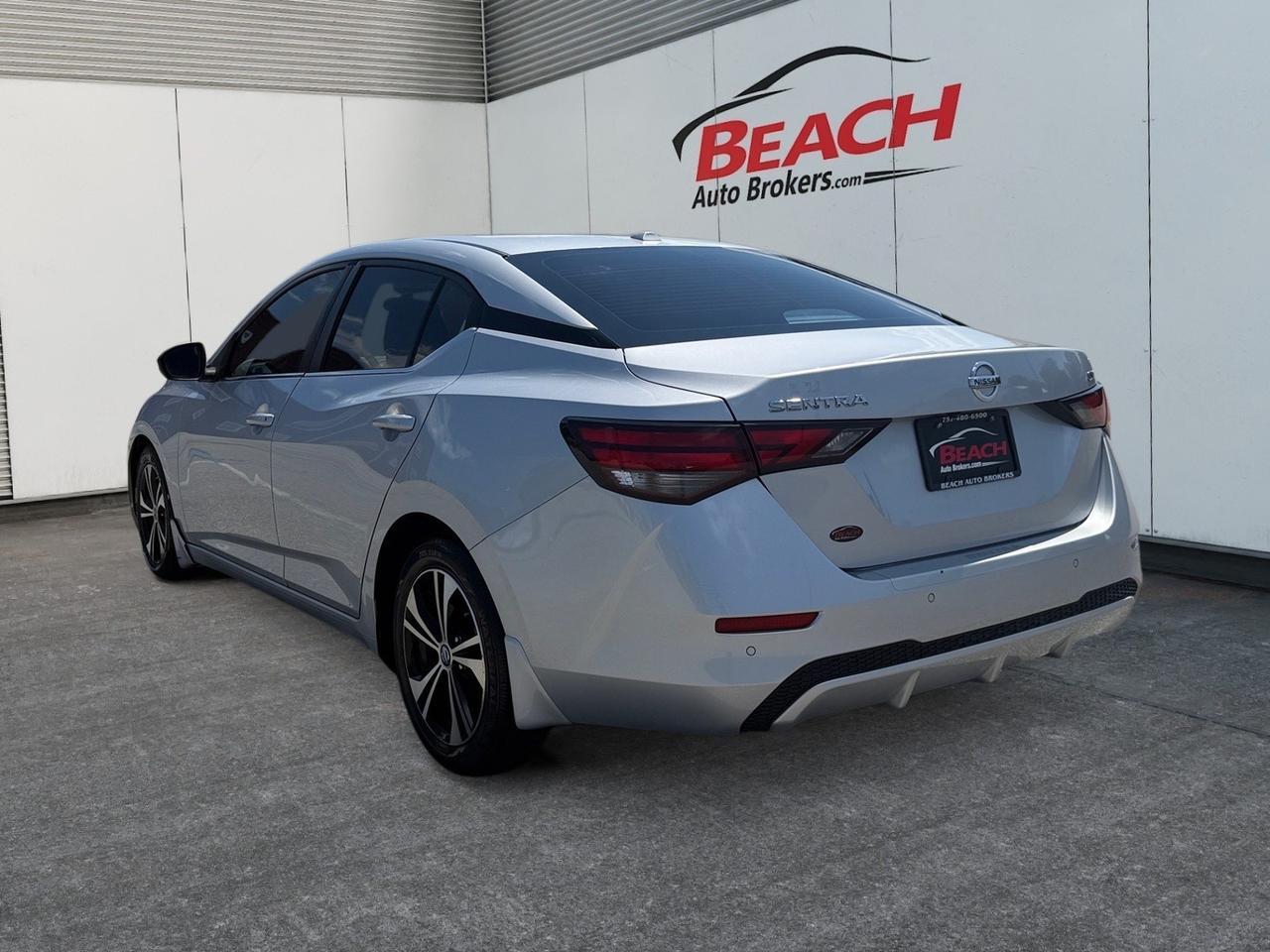 2021 Nissan Sentra SV, APPLE CARPLAY/ANDROID AUTO, BACKUP CAMERA, POWER MIRRORS, BLUETOOTH, REMOTE START, ALL WEATHER FLOOR MATS, AUTOMATIC HEADLIGHTS, FOG LAMPS, COME AND TEST DRIVE THIS NISSAN SENTRA TODAY! Norfolk VA