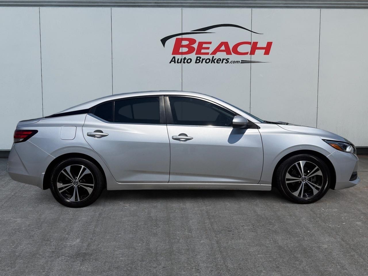 2021 Nissan Sentra SV, APPLE CARPLAY/ANDROID AUTO, BACKUP CAMERA, POWER MIRRORS, BLUETOOTH, REMOTE START, ALL WEATHER FLOOR MATS, AUTOMATIC HEADLIGHTS, FOG LAMPS, COME AND TEST DRIVE THIS NISSAN SENTRA TODAY! Norfolk VA