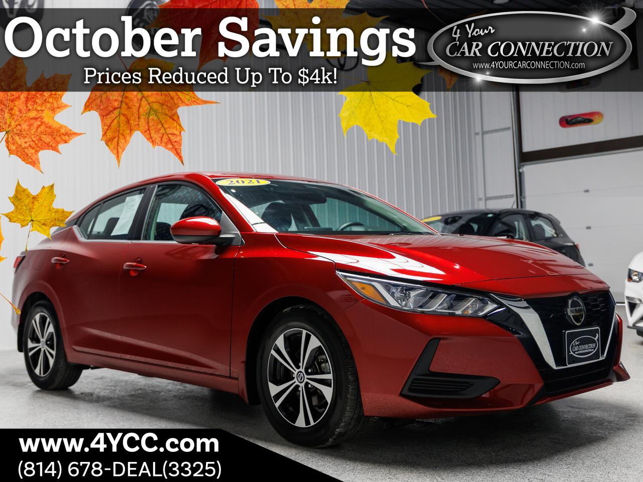 2021 Nissan Sentra SV Cranberry PA