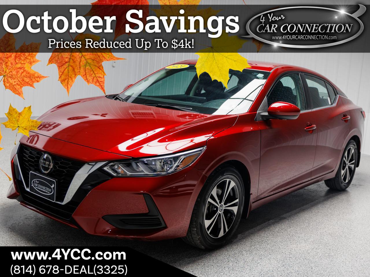 2021 Nissan Sentra SV Cranberry PA