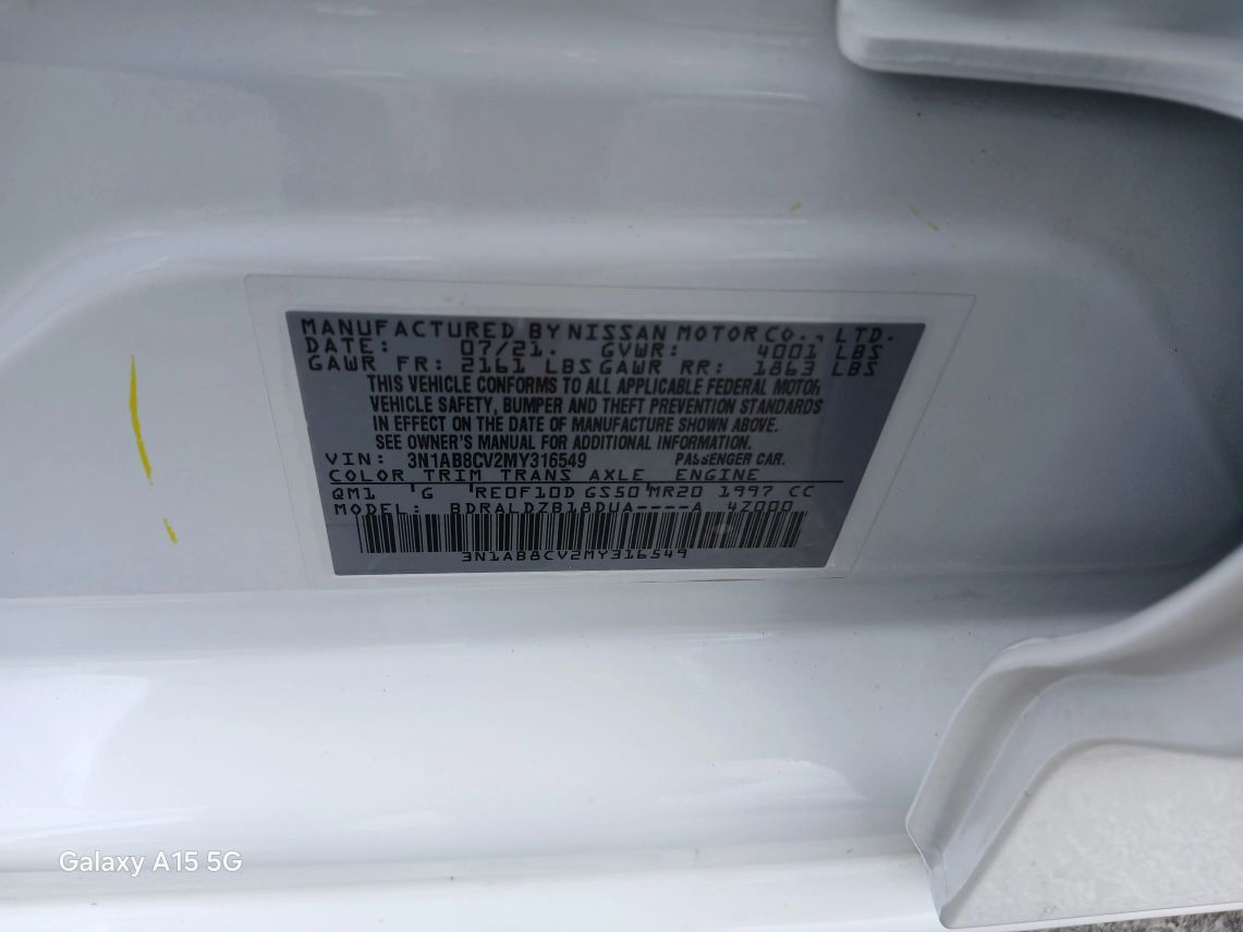 2021 Nissan Sentra SV Sedan 4D Maitland FL