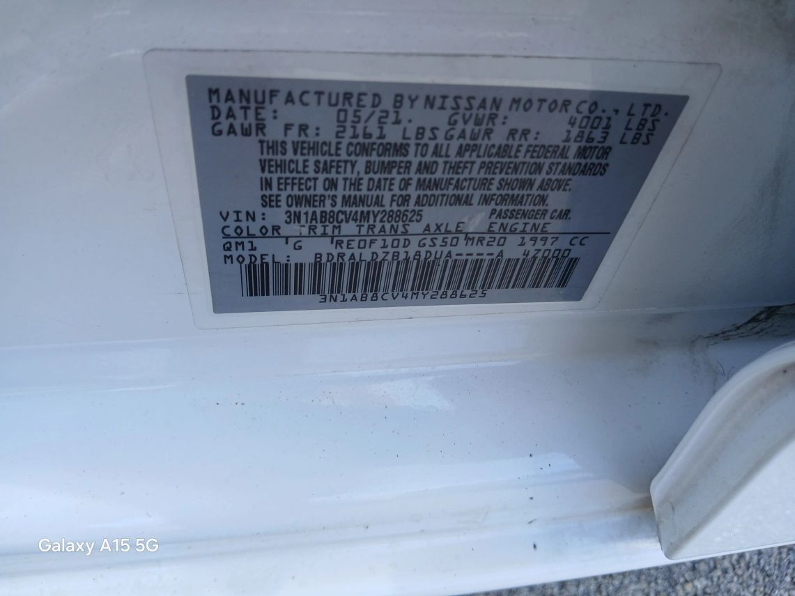 2021 Nissan Sentra SV Sedan 4D Maitland FL