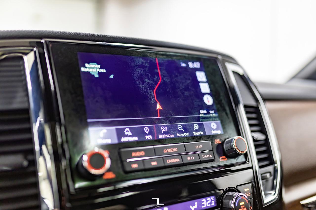 2021 Nissan Titan 4x4 Crew Cab Platinum Reserve Leather Roof Nav Red Deer AB