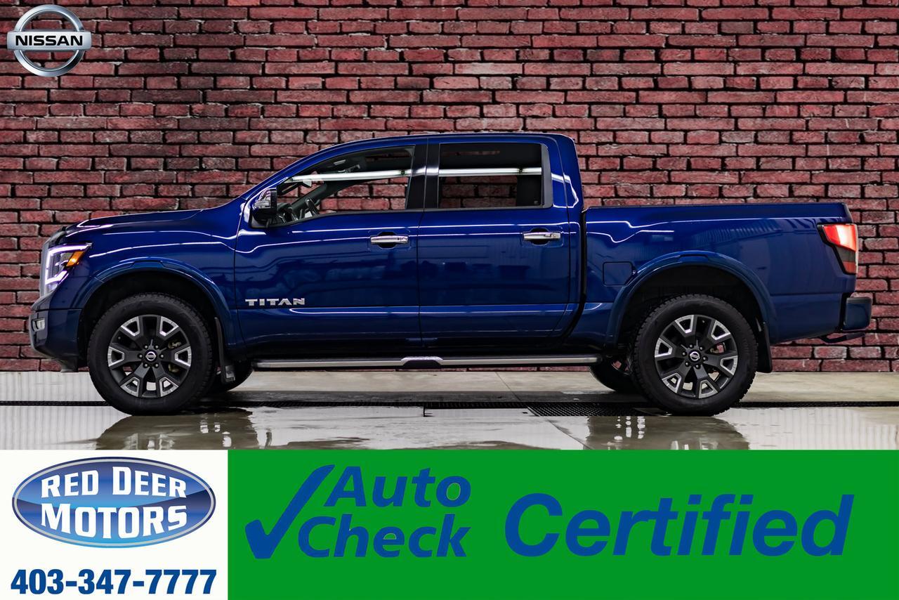 2021 Nissan Titan 4x4 Crew Cab Platinum Reserve Leather Roof Nav