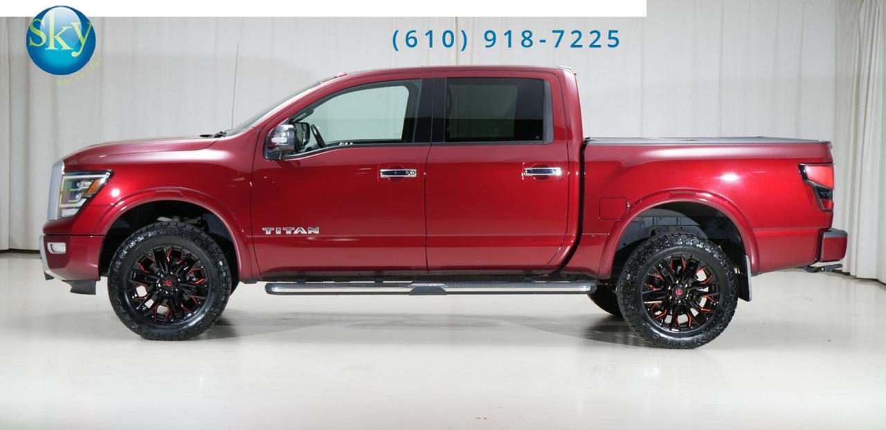 2021 Nissan Titan Crew Cab 4WD Platinum Reserve LIFTED