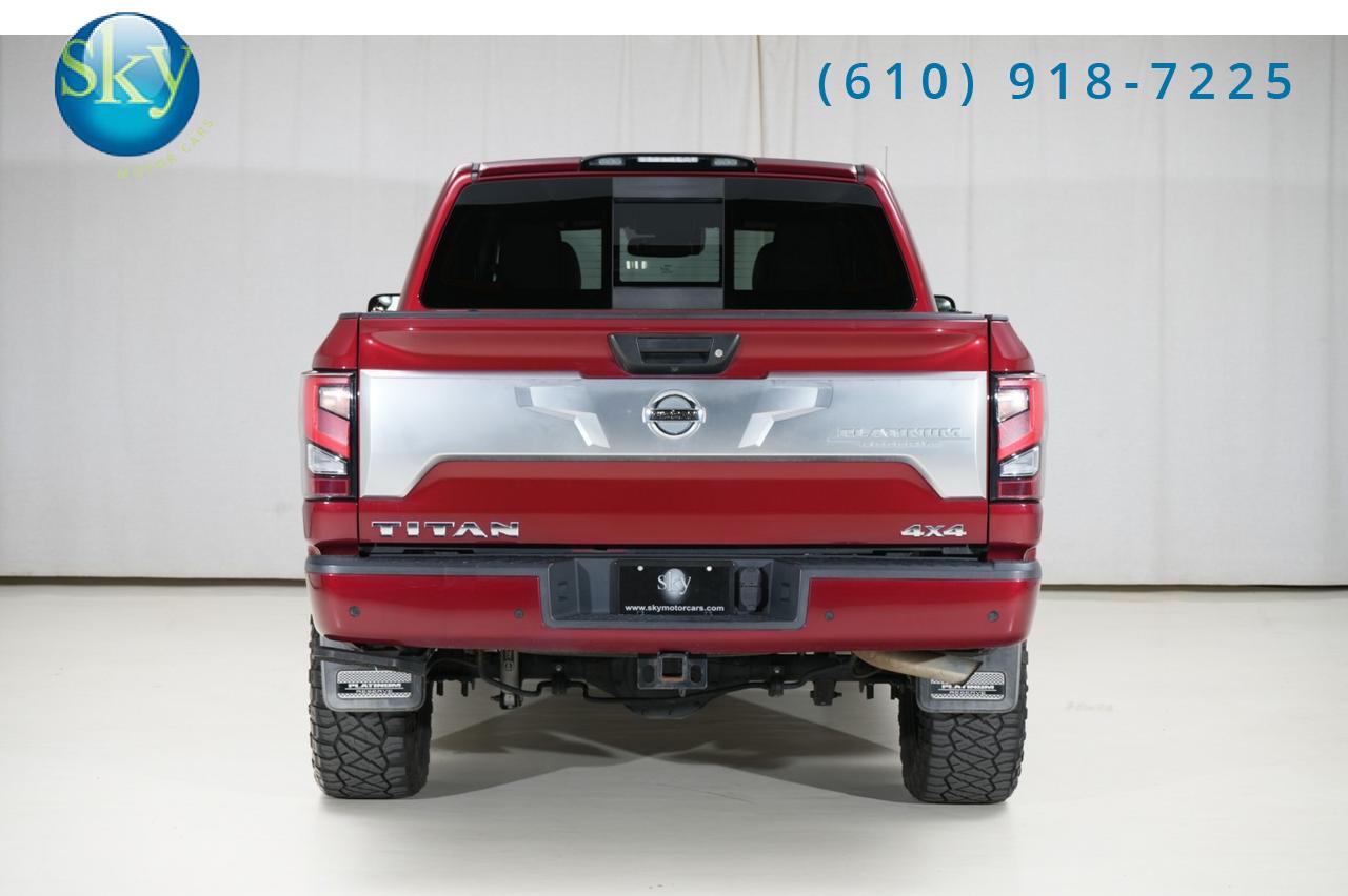 2021 Nissan Titan Crew Cab 4WD Platinum Reserve LIFTED West Chester PA