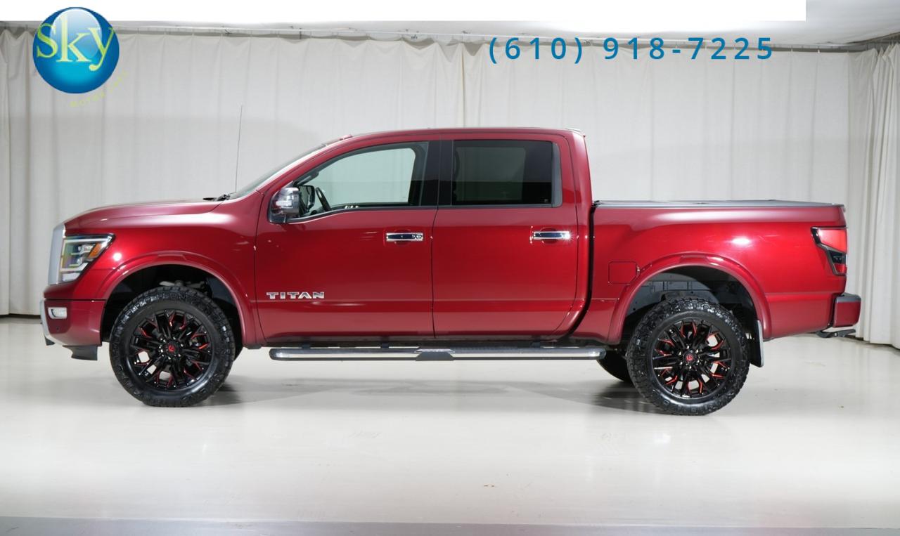 2021 Nissan Titan Crew Cab 4WD Platinum Reserve LIFTED