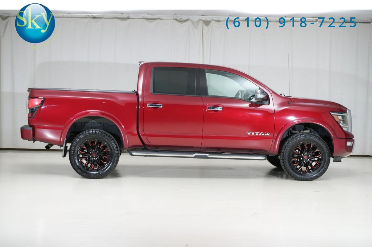 2021 Nissan Titan Crew Cab 4WD Platinum Reserve LIFTED West Chester PA