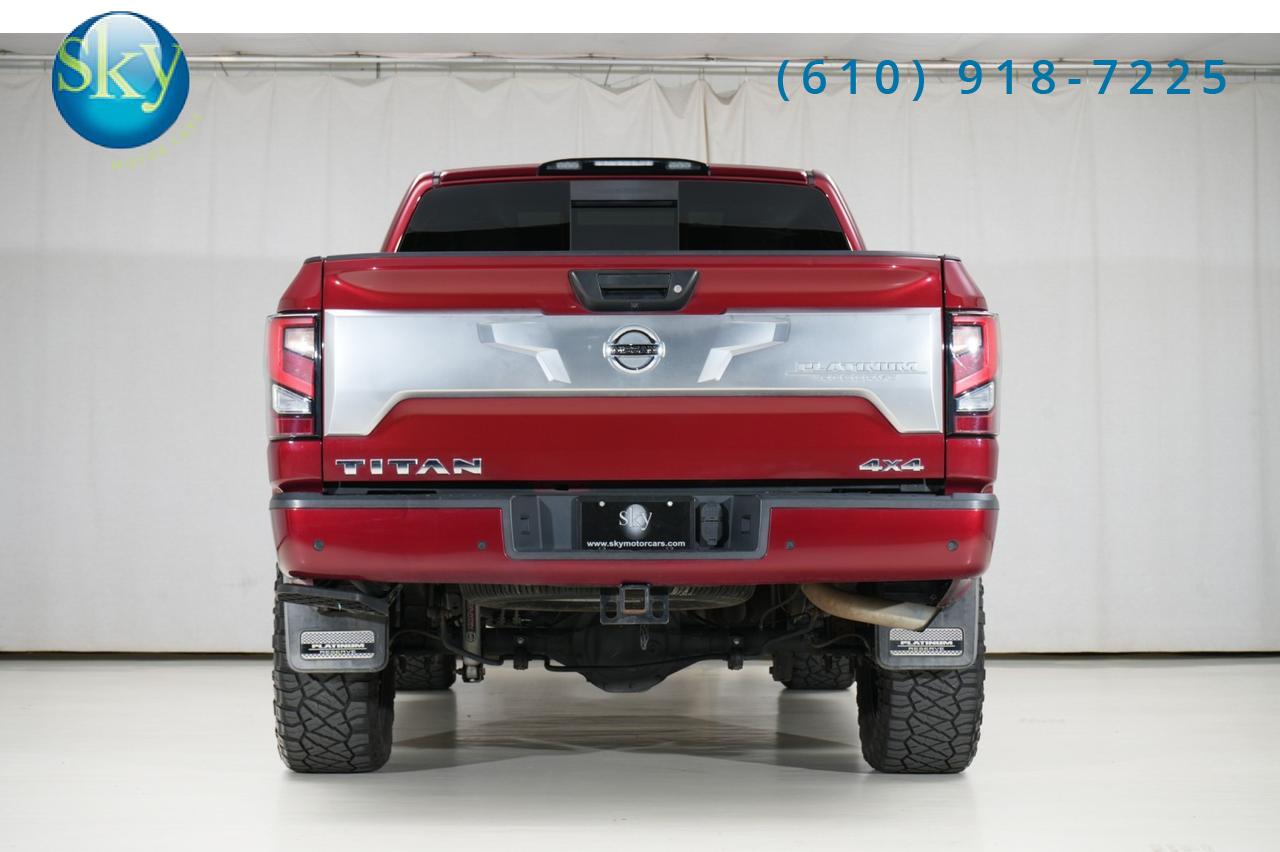 2021 Nissan Titan Crew Cab 4WD Platinum Reserve LIFTED West Chester PA