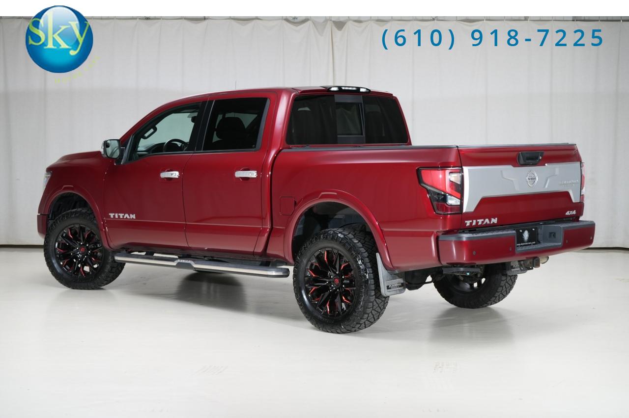 2021 Nissan Titan Crew Cab 4WD Platinum Reserve LIFTED West Chester PA