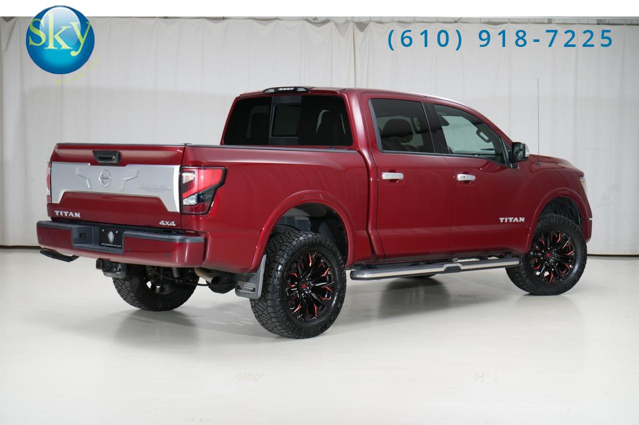 2021 Nissan Titan Crew Cab 4WD Platinum Reserve LIFTED West Chester PA