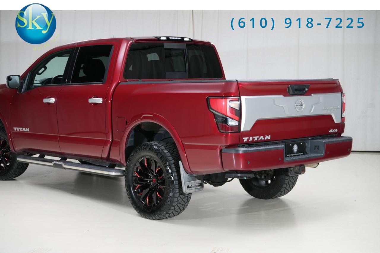 2021 Nissan Titan Crew Cab 4WD Platinum Reserve LIFTED West Chester PA