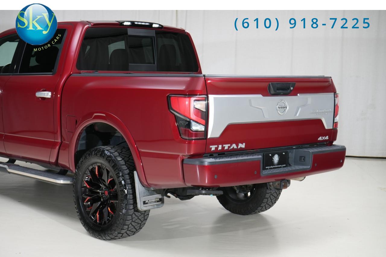 2021 Nissan Titan Crew Cab 4WD Platinum Reserve LIFTED West Chester PA