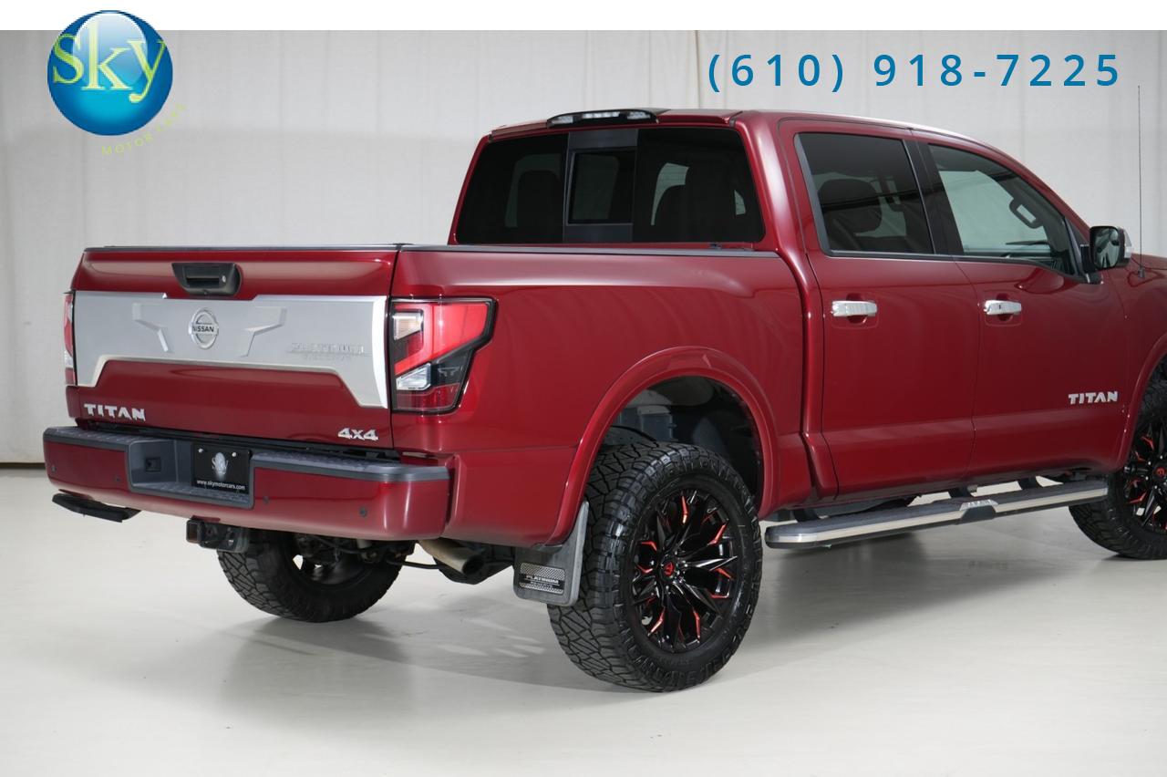 2021 Nissan Titan Crew Cab 4WD Platinum Reserve LIFTED West Chester PA