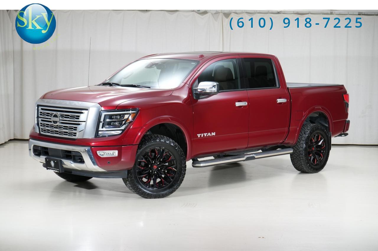2021 Nissan Titan Crew Cab 4WD Platinum Reserve LIFTED West Chester PA