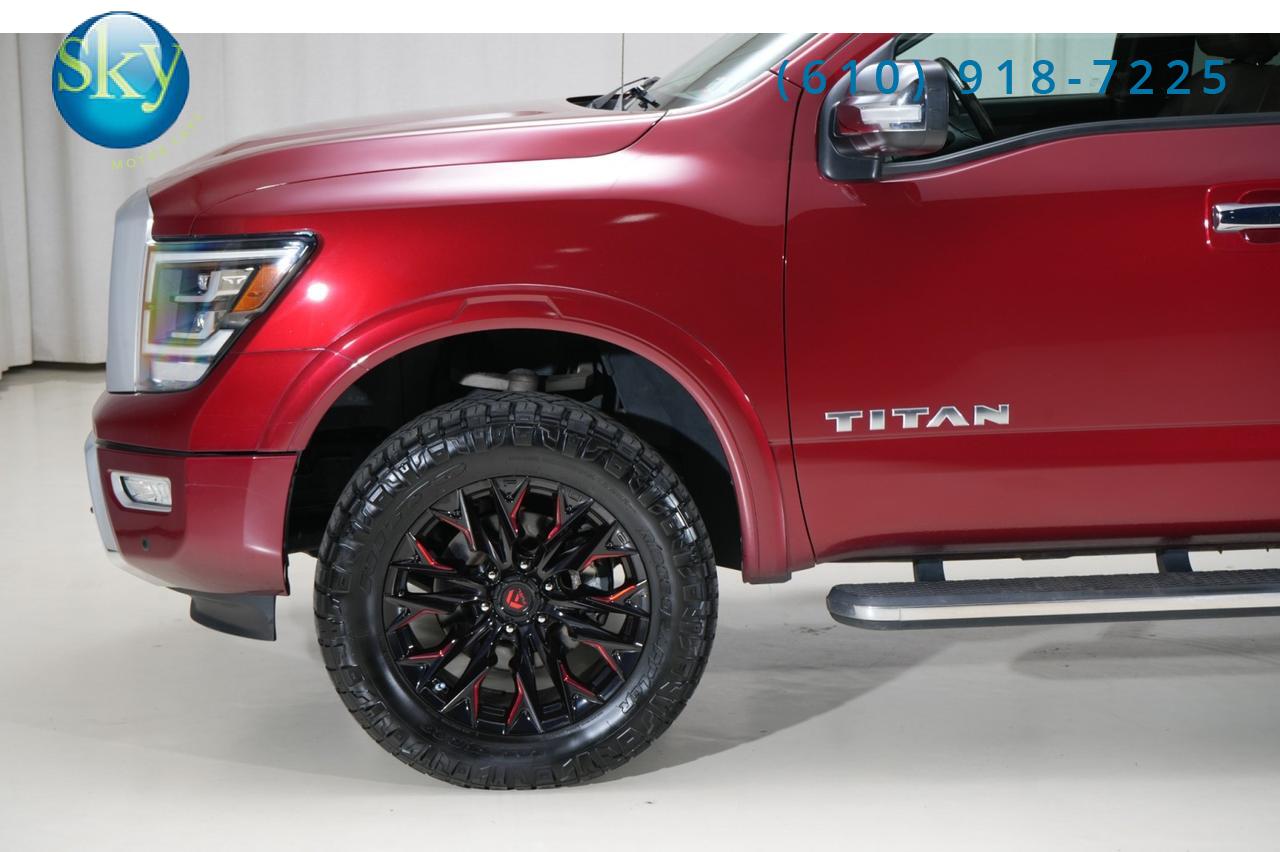 2021 Nissan Titan Crew Cab 4WD Platinum Reserve LIFTED West Chester PA
