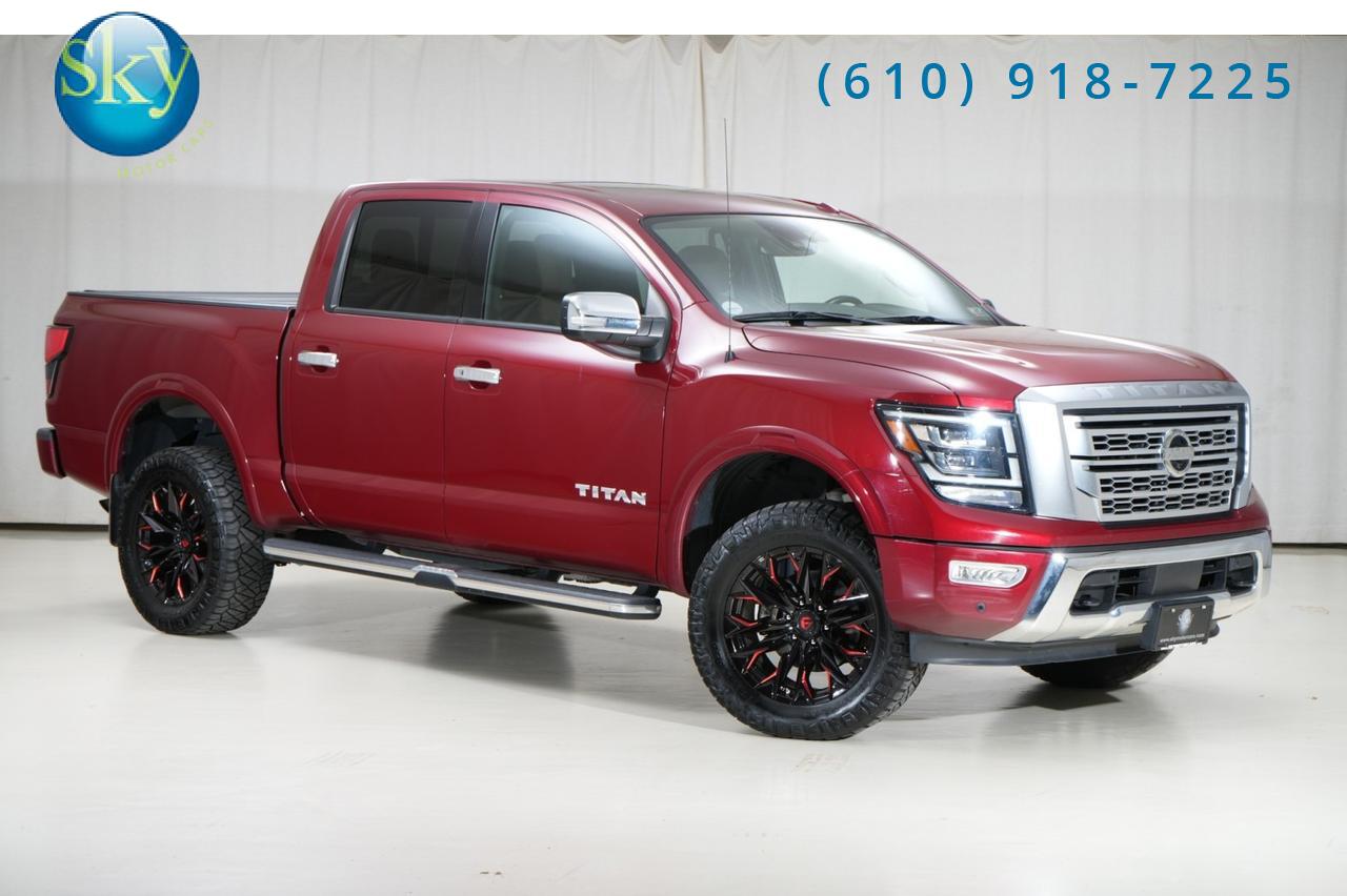 2021 Nissan Titan Crew Cab 4WD Platinum Reserve LIFTED West Chester PA