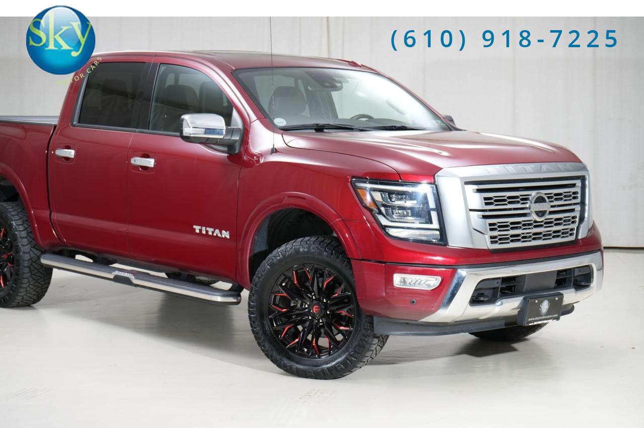 2021 Nissan Titan Crew Cab 4WD Platinum Reserve LIFTED West Chester PA