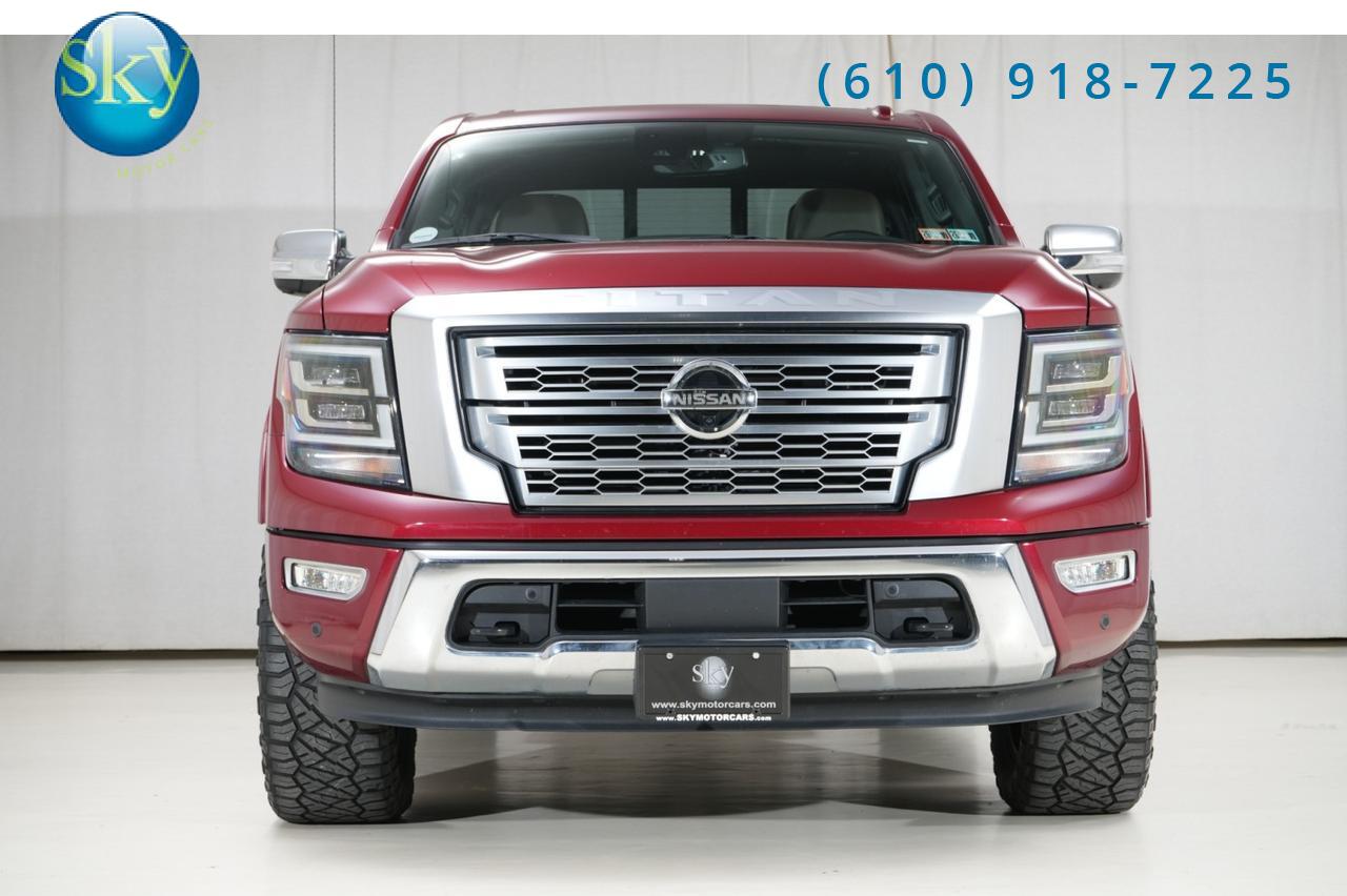 2021 Nissan Titan Crew Cab 4WD Platinum Reserve LIFTED West Chester PA