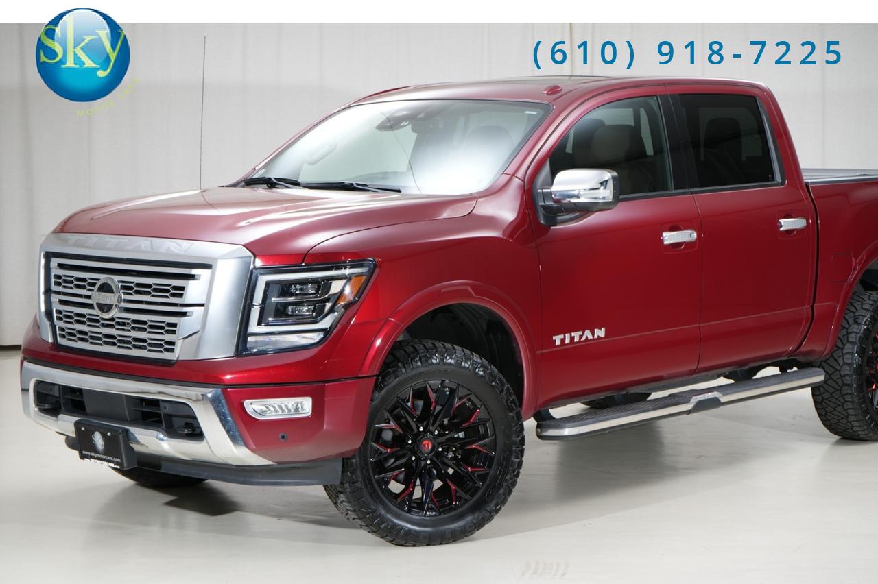 2021 Nissan Titan Crew Cab 4WD Platinum Reserve LIFTED West Chester PA