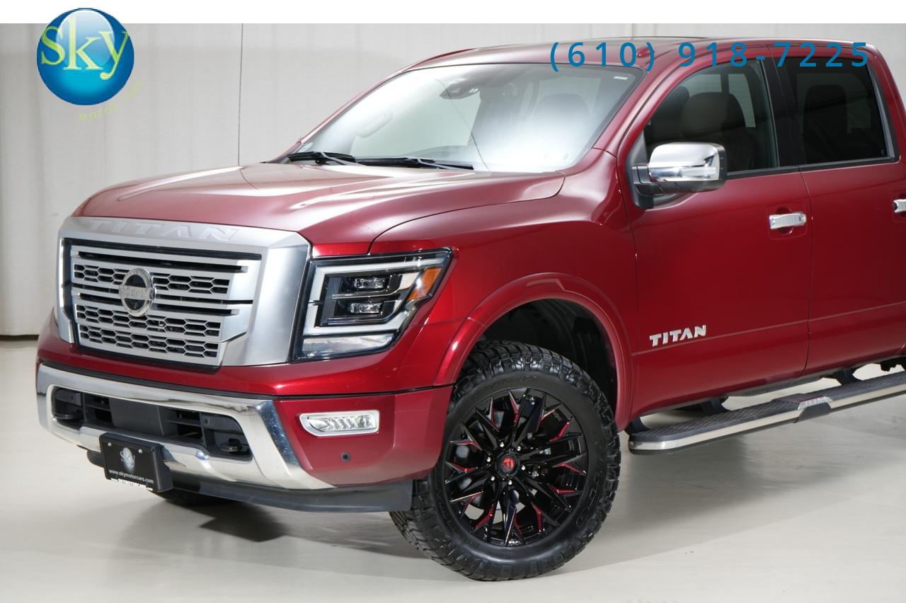 2021 Nissan Titan Crew Cab 4WD Platinum Reserve LIFTED West Chester PA