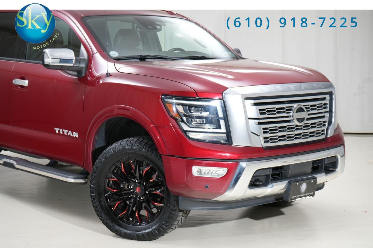 2021 Nissan Titan Crew Cab 4WD Platinum Reserve LIFTED West Chester PA