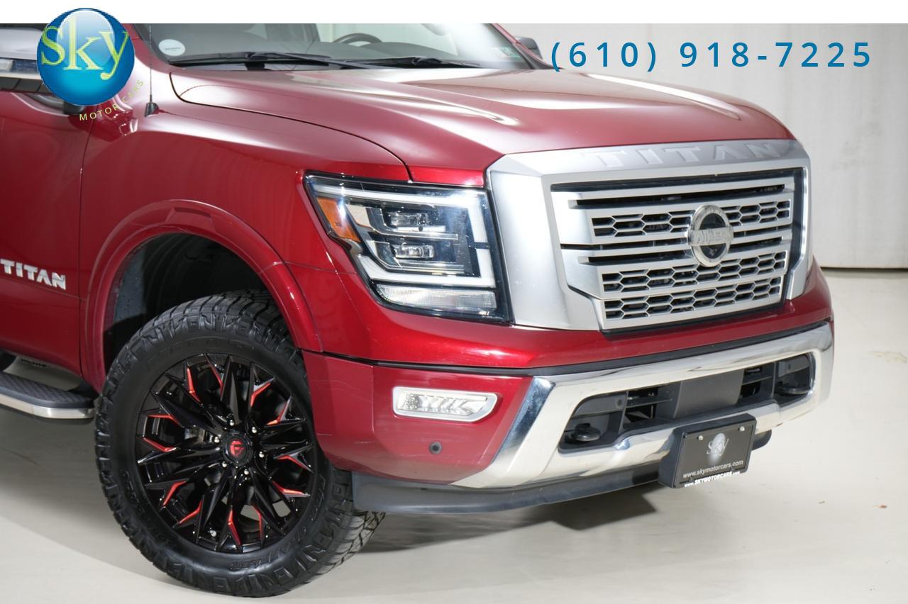2021 Nissan Titan Crew Cab 4WD Platinum Reserve LIFTED West Chester PA