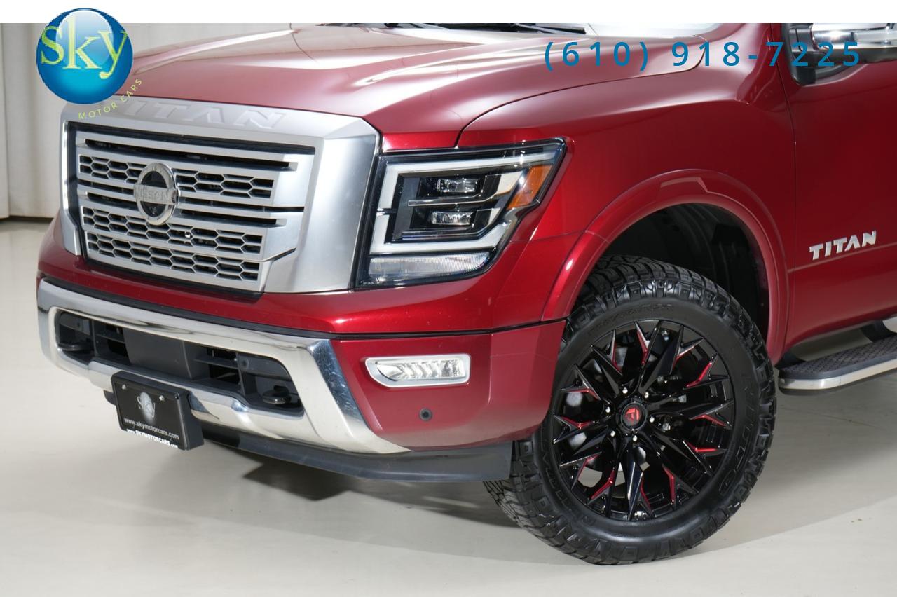 2021 Nissan Titan Crew Cab 4WD Platinum Reserve LIFTED West Chester PA