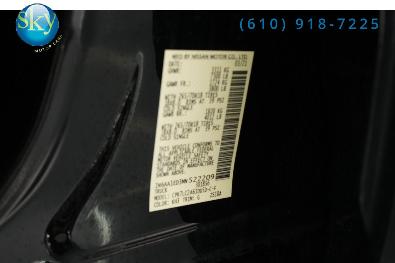 2021 Nissan Titan Crew Cab 4WD SV West Chester PA