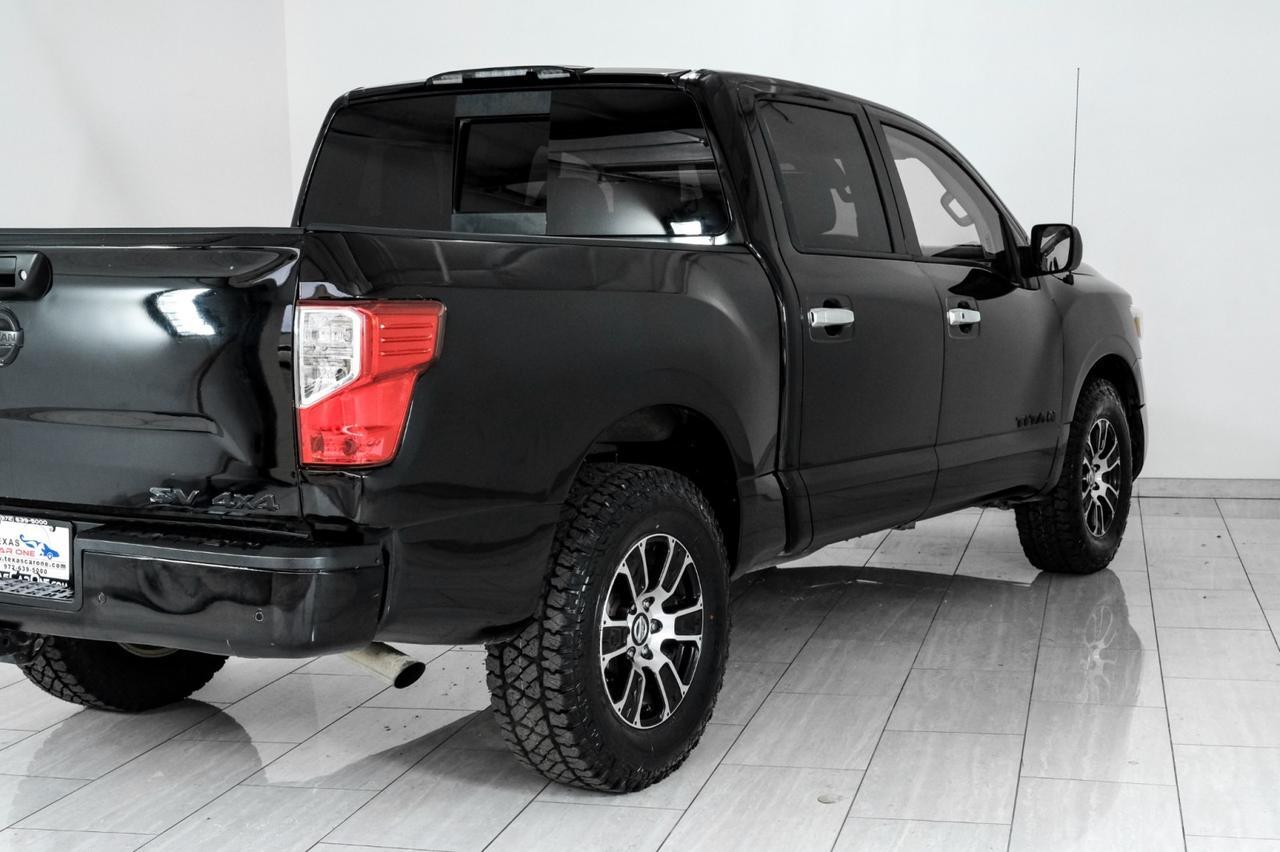 2021 Nissan Titan SV CREW CAB 4WD BLIND SPOT ASSIST NAVIGATION HEATED SEATS REAR CAMERA KEYLESS START Carrollton TX